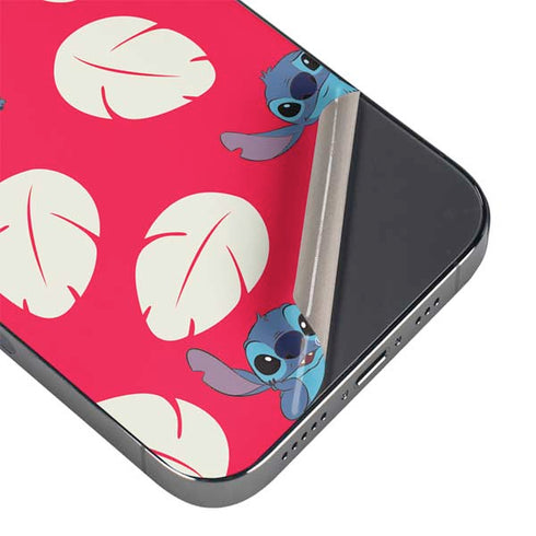 Disney Lilo and Stitch Character Pattern iPhone 16e Skin