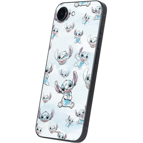 Disney Lilo and Stitch Pattern iPhone 16e Skin