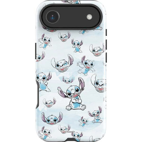 Disney Lilo and Stitch Pattern iPhone 17 Air Impact Case