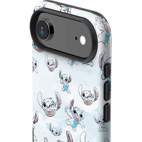 Disney Lilo and Stitch Pattern iPhone 17 Air Impact Case