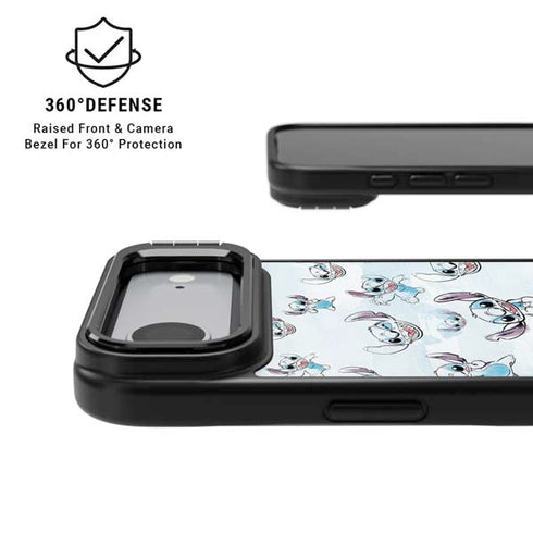 Disney Lilo and Stitch Pattern iPhone 17 Air Kickstand Case
