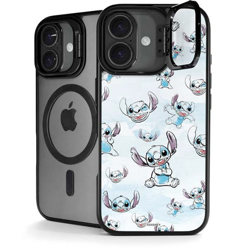 Disney Lilo and Stitch Pattern iPhone 17 Kickstand Case