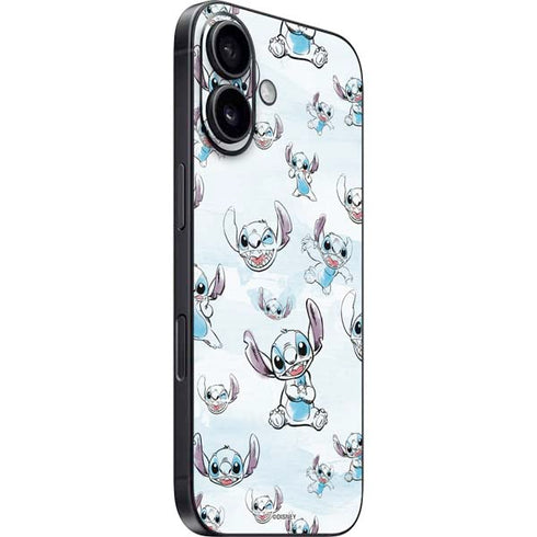 Disney Lilo and Stitch Pattern iPhone 17 Skin