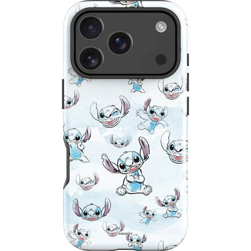 Disney Lilo and Stitch Pattern iPhone 18 Pro Impact Case