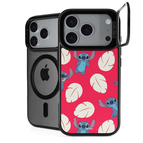Disney Lilo and Stitch Character Pattern iPhone 18 Pro Kickstand Case