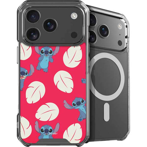 Disney Lilo and Stitch Character Pattern iPhone 18 Pro Max MagSafe Case