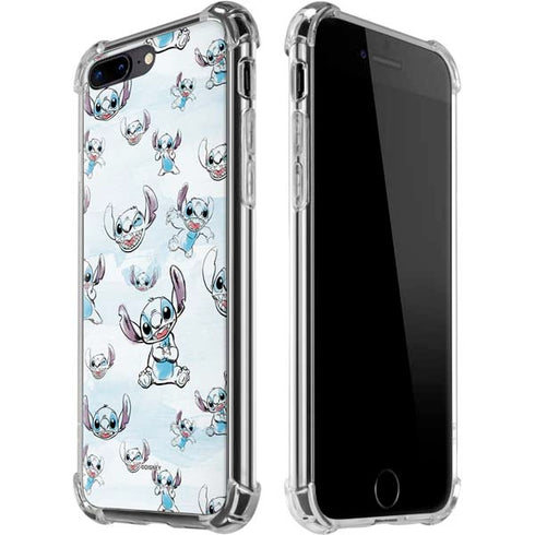 Disney Lilo and Stitch Pattern iPhone 7/8 Plus Clear Case