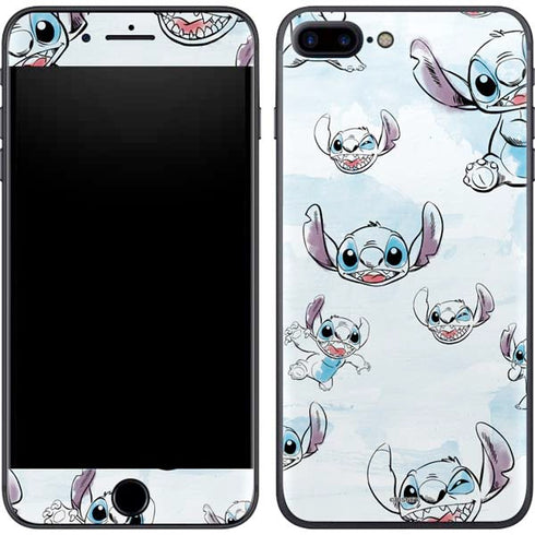 Disney Lilo and Stitch Pattern iPhone 7 Plus Skin