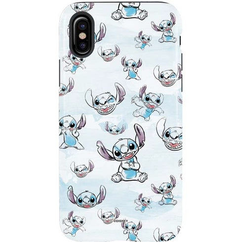 Disney Lilo and Stitch Pattern iPhone X Pro Case