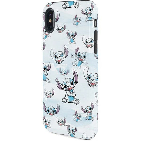 Disney Lilo and Stitch Pattern iPhone X Pro Case