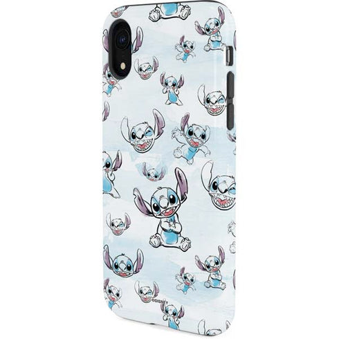 Disney Lilo and Stitch Pattern iPhone XR Pro Case