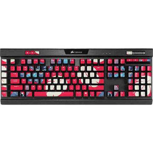 Disney Lilo and Stitch Character Pattern K95 RGB PLATINUM Mechanical Gaming Keyboard Skin