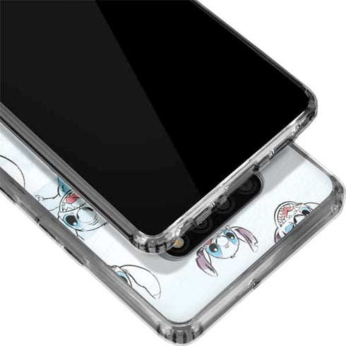 Disney Lilo and Stitch Pattern LG Stylo 6 Clear Case