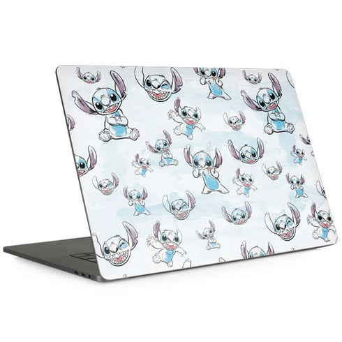 Disney Lilo and Stitch Pattern Apple MacBook Pro 15-inch Skin
