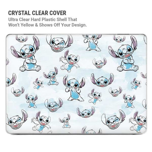 Disney Lilo and Stitch Pattern MacBook Pro 15in (2016-19) Case plus Skin