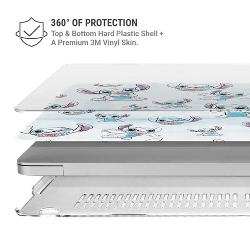 Disney Lilo and Stitch Pattern MacBook Pro 16in (2019-20) Case plus Skin
