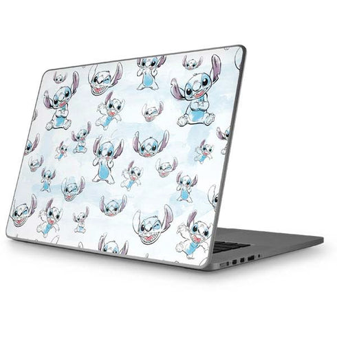 Disney Lilo and Stitch Pattern Apple MacBook Pro 17-inch Skin