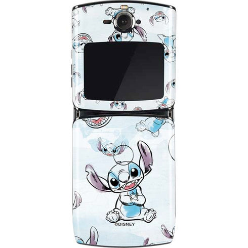 Disney Lilo and Stitch Pattern Motorola RAZR Skin