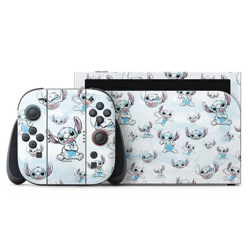 Disney Lilo and Stitch Pattern Nintendo Skins
