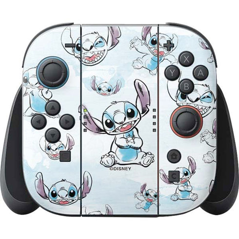 Disney Lilo and Stitch Pattern Nintendo Skins