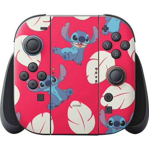 Disney Lilo and Stitch Character Pattern Nintendo Skins