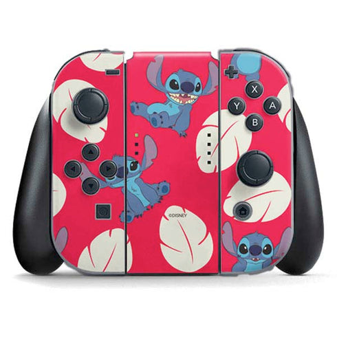 Disney Lilo and Stitch Character Pattern Nintendo Skins