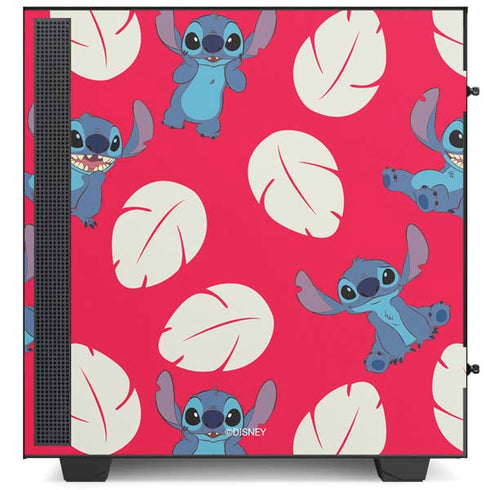 Disney Lilo and Stitch Character Pattern NZXT H510 Compact ATX Mid-Tower Case Skin