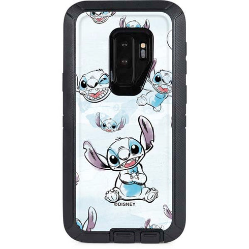 Disney Lilo and Stitch Pattern Otterbox Defender Galaxy Skin