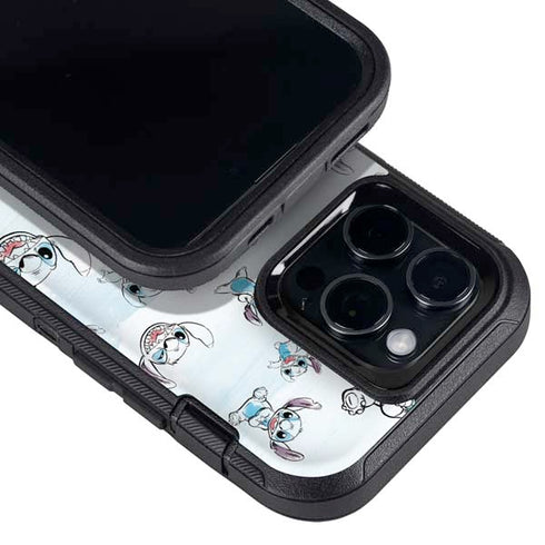 Disney Lilo and Stitch Pattern Otterbox Defender iPhone Skin