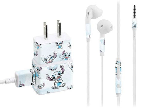 Disney Lilo and Stitch Pattern Phone Charger Skin