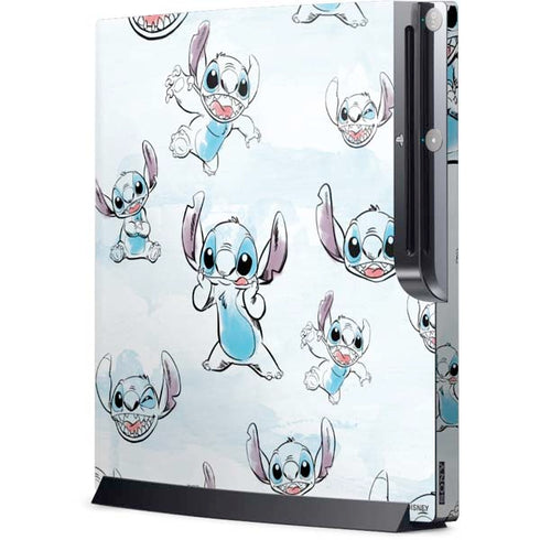 Disney Lilo and Stitch Pattern Playstation 3 & PS3 Slim Skin