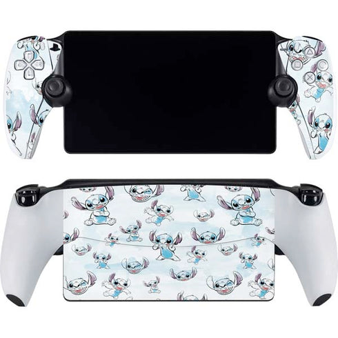 Disney Lilo and Stitch Pattern PlayStation Portal Remote Player Skin