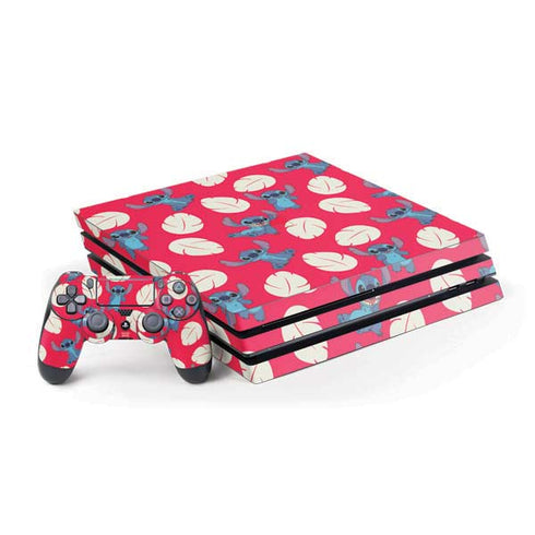 Disney Lilo and Stitch Character Pattern PlayStation PS4 Skins