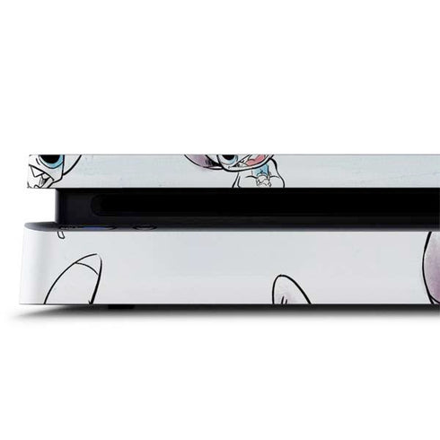 Disney Lilo and Stitch Pattern PS4 Slim Skin
