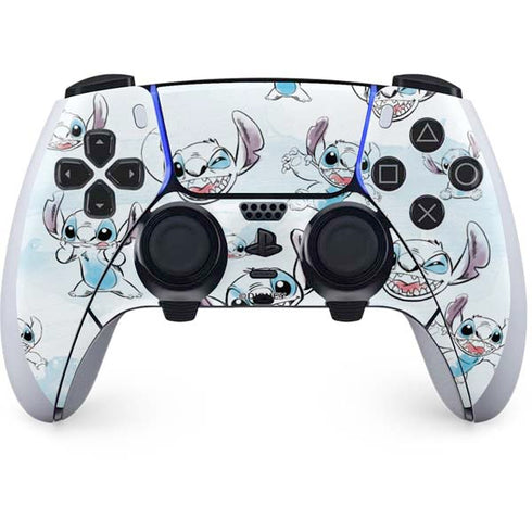 Disney Lilo and Stitch Pattern PS5 DualSense Edge Pro Controller Skin