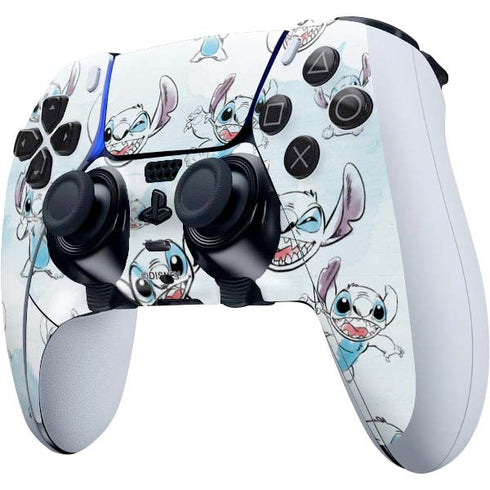 Disney Lilo and Stitch Pattern PS5 DualSense Edge Pro Controller Skin