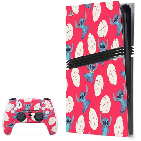 Disney Lilo and Stitch Character Pattern PlayStation PS5 Skins