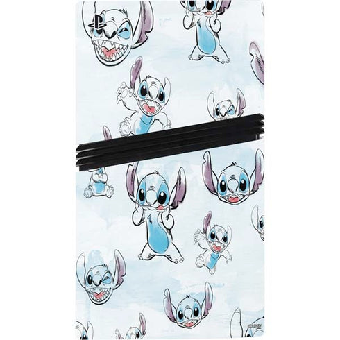 Disney Lilo and Stitch Pattern PS5 Pro Bundle Skin