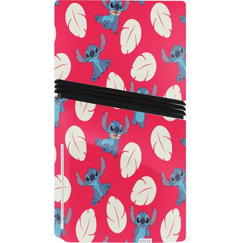 Disney Lilo and Stitch Character Pattern PS5 Pro Disk Bundle Skin