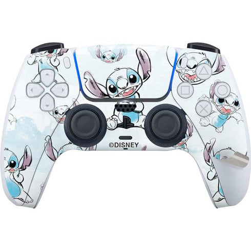 Disney Lilo and Stitch Pattern PS5 Pro Disk Bundle Skin