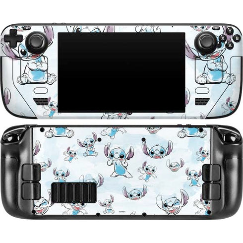 Disney Lilo and Stitch Pattern Steam Deck Handheld Gaming Computer OLED Skin