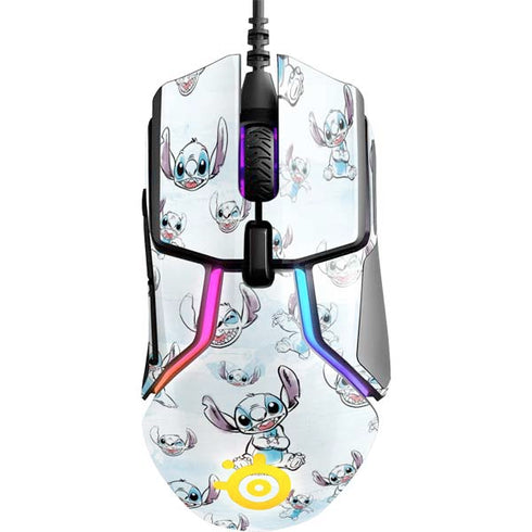 Disney Lilo and Stitch Pattern SteelSeries Rival 600 Gaming Mouse Skin