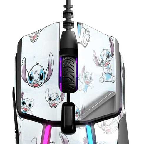 Disney Lilo and Stitch Pattern SteelSeries Rival 600 Gaming Mouse Skin
