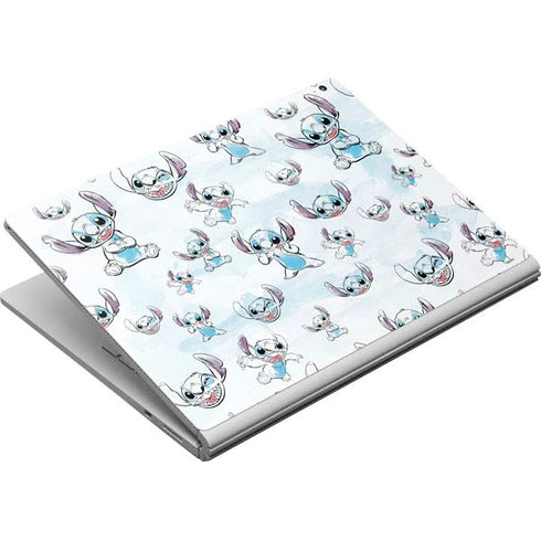 Disney Lilo and Stitch Pattern Surface Book Skin