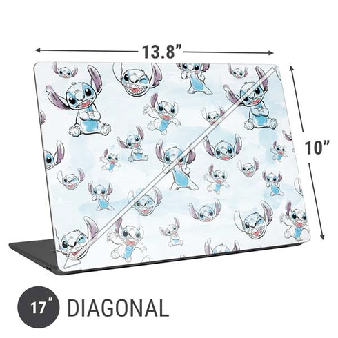 Disney Lilo and Stitch Pattern Universal Laptop 17in (13.8 x 10in) Skin