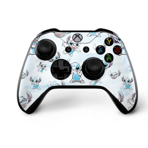 Disney Lilo and Stitch Pattern Xbox One X Bundle Skin