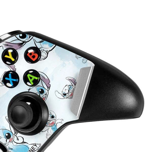 Disney Lilo and Stitch Pattern Xbox One X Controller Skin