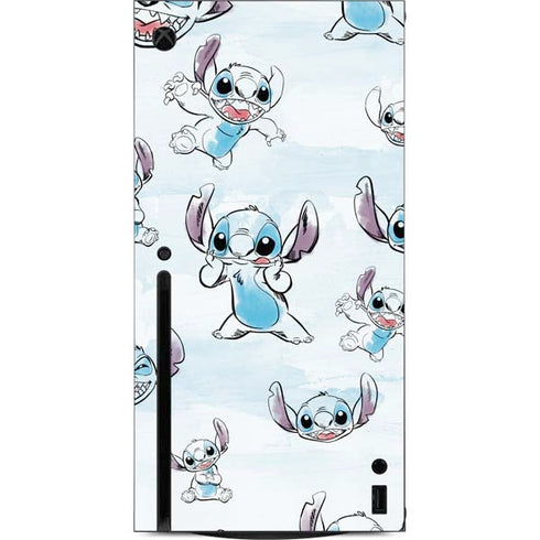 Disney Lilo and Stitch Pattern Xbox Series X Console Skin