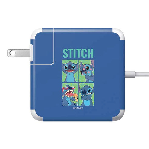 Disney Lilo and Stitch Personalities Moods 85W Power Adapter (15 and 17 inch MacBook Pro Charger) Skin