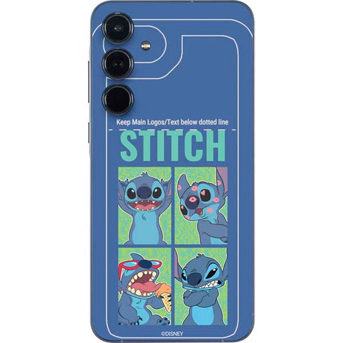 Disney Lilo and Stitch Personalities Moods Galaxy A35 5G Skin